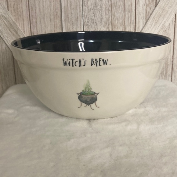 Rae Dunn Witch’s Brew Large Halloween Melamine Bowl - Picture 1 of 7